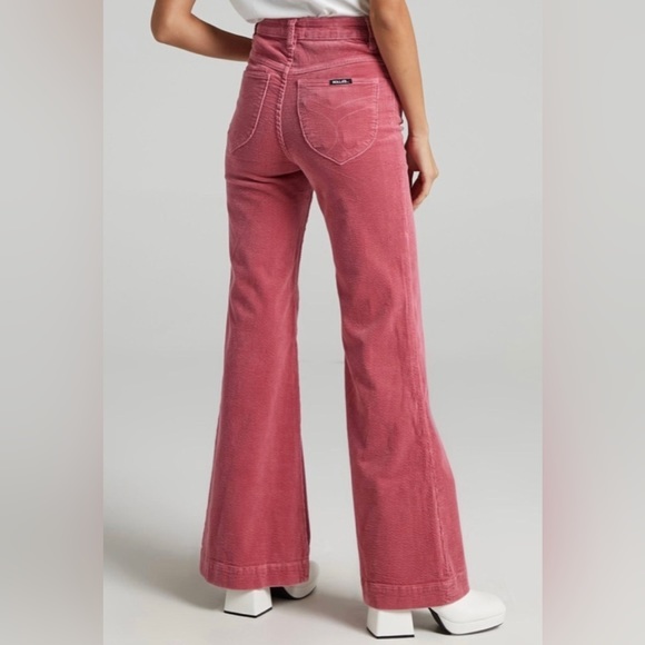 Rolla’s Free People Hot Pink Flare Jeans 30 - Picture 2 of 14